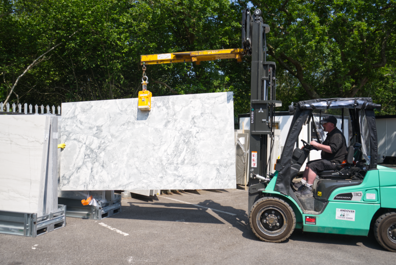 Showroom forklift