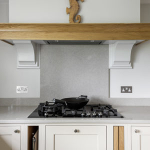 Teltos Ardenno Grey Kitchen. Installed by Chris Chapman LTD. Stone materials supplied by Landford Stone, Wiltshire.