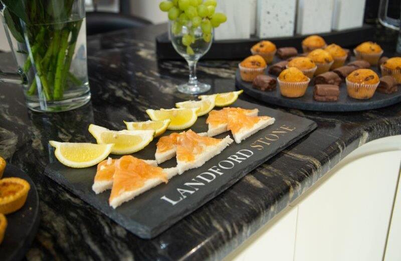 Landford Stone open weekend food samples