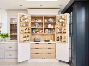 Oyster Quartz Alabaster brings warmth to David Salisbury's Brompton kitchen