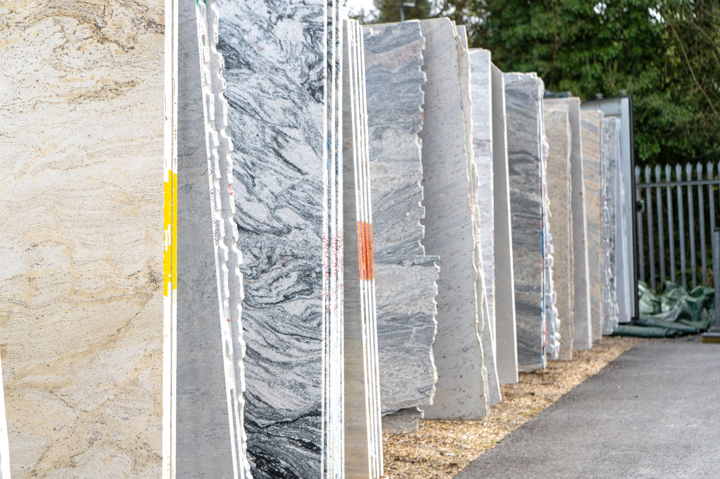 Granite worktops